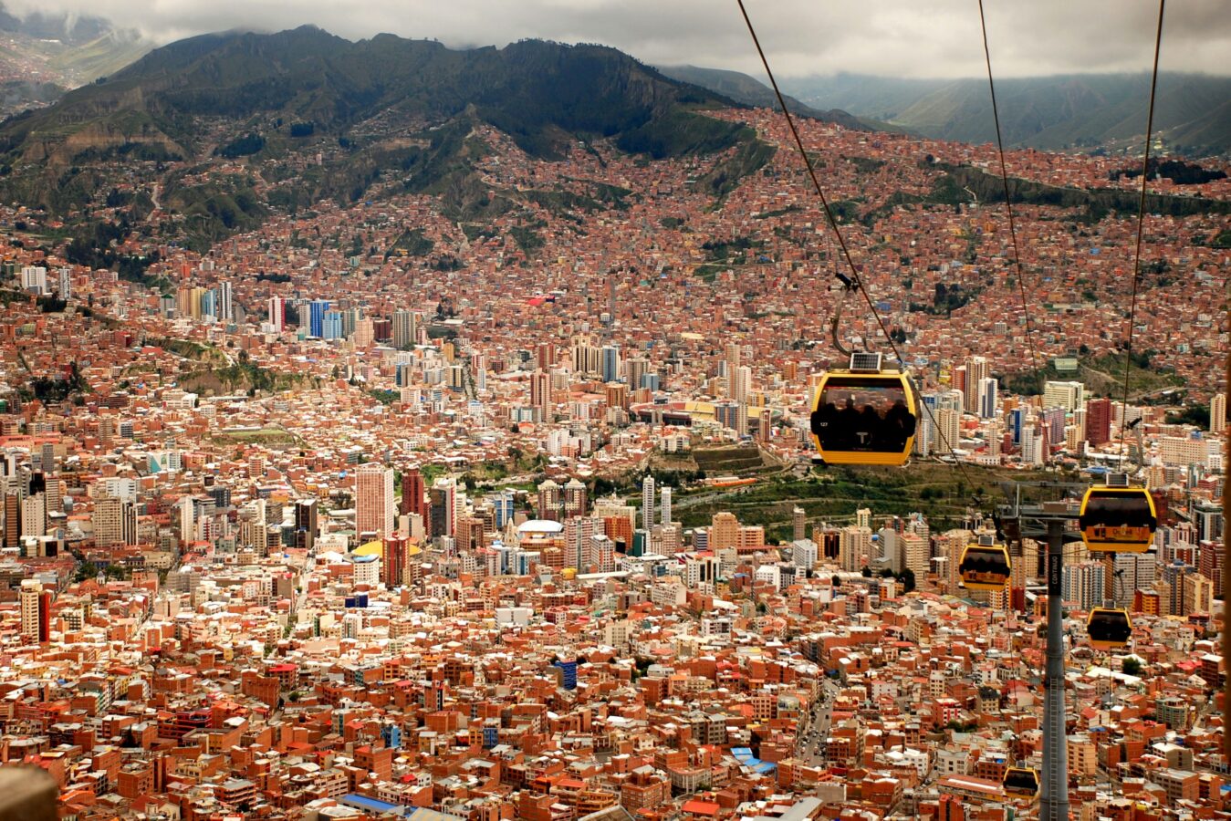 La Paz uitzicht